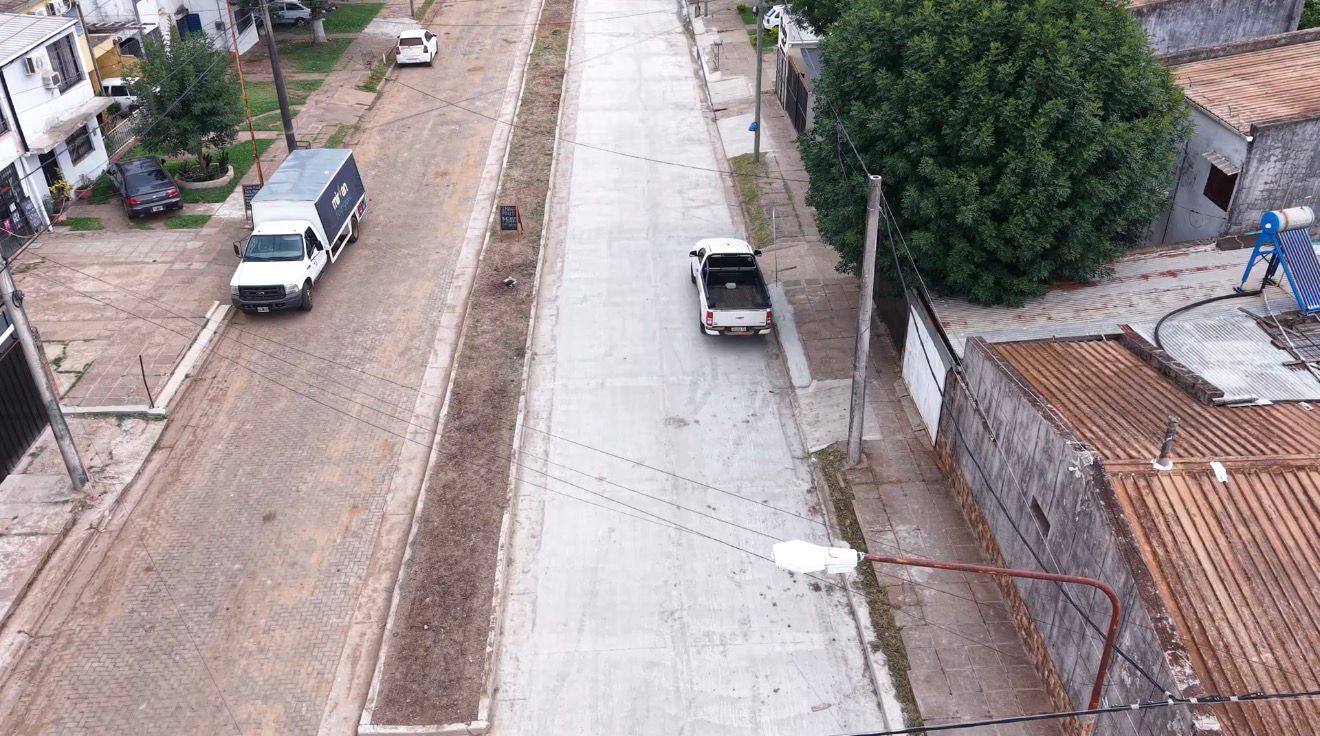 El Municipio finalizó un nuevo tramo de asfalto en el Barrio 508 Viviendas